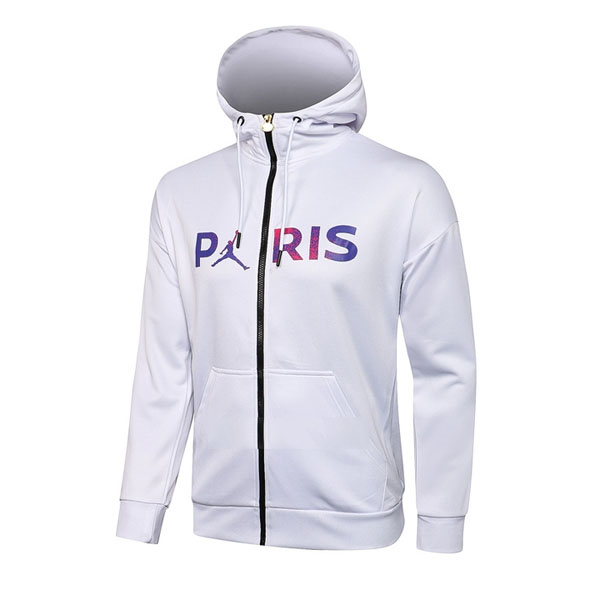 Chaqueta con Capucha Paris Saint Germain 2021/22 Blanco